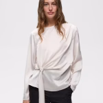 Inwear Satine knot blouse