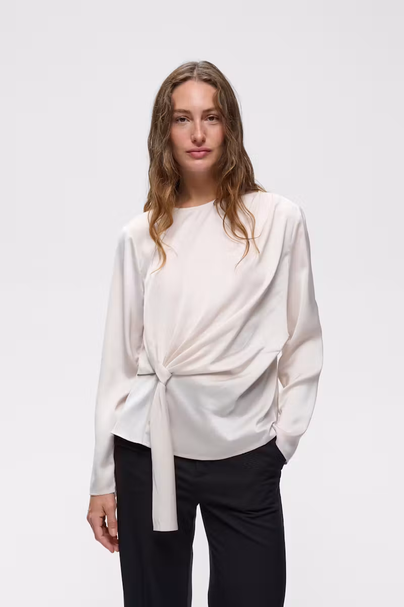 satine Inwear Satine knot blouse - Afbeelding 1